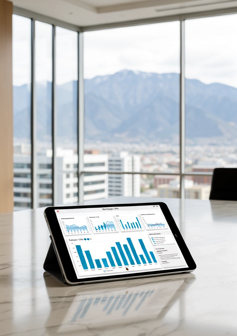 Entorno de consultoría analítica en Santiago